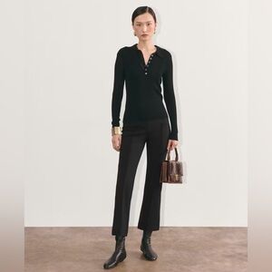 NWOT, The Dream Kick Flare Pant, Black XXS